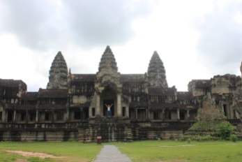 Place to ourselves at Angkor Wat